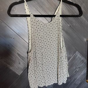 Silence and noise crop top